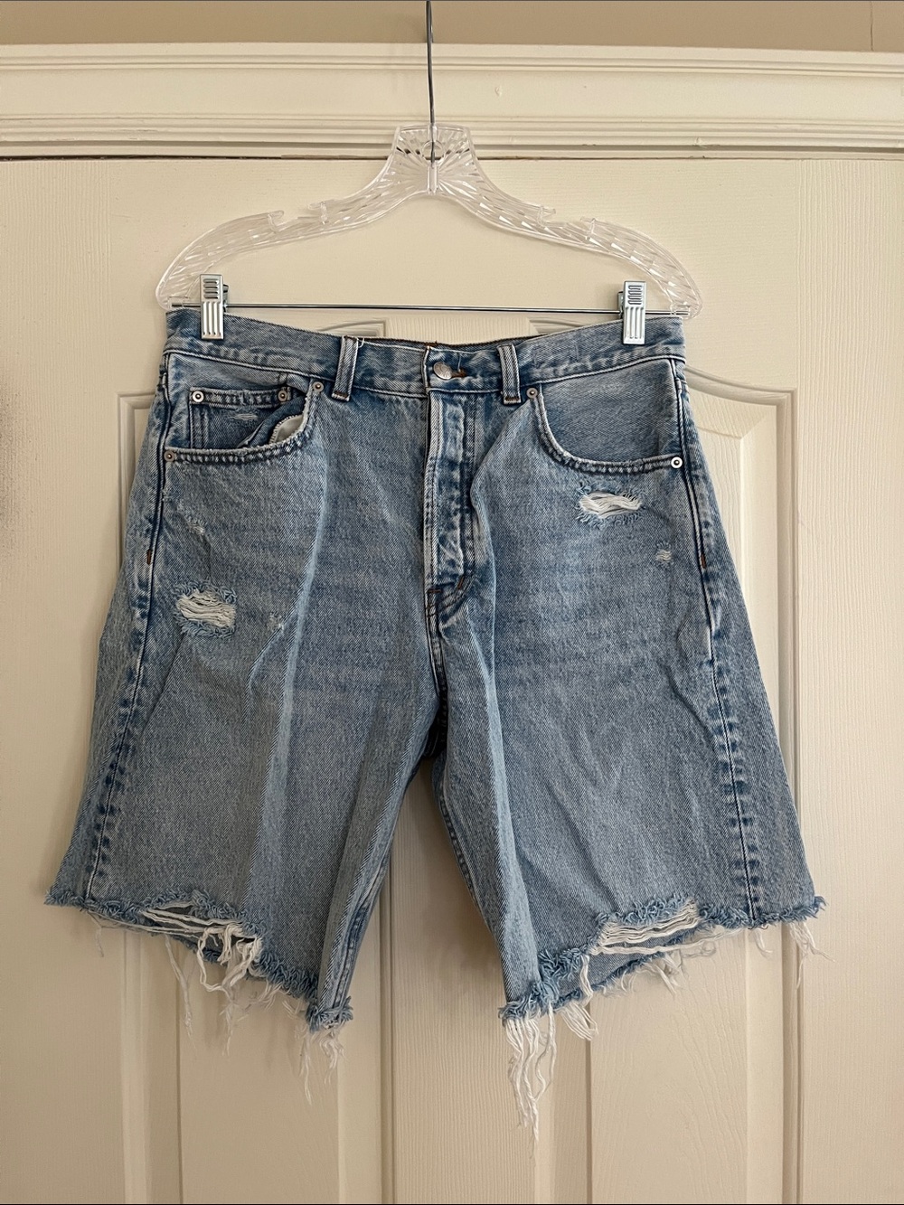 Madewell The Essex Long Baggy Short size 28 - Picture 2 of 4